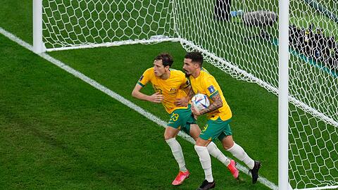 Mehr als der Anschlusstreffer zum 1:2 gelang Australien nicht mehr.