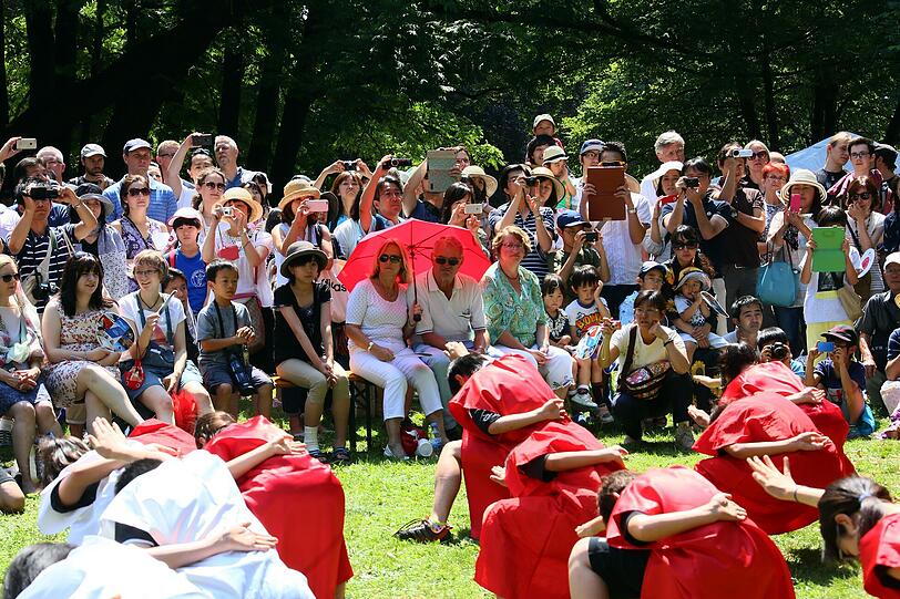 Tanzvorführung der Japanischen Schule München