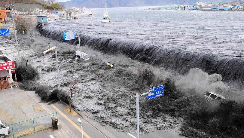 Ein Erdbeben und ein Tsunami sorgten im März 2011 für den Super-GAU im Atomkraftwerk Fukushima.