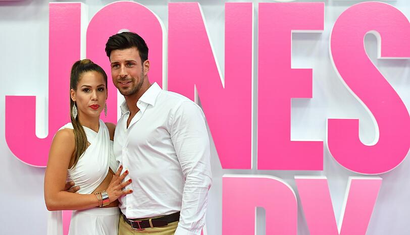 Angelina Heger und Leonard Freier bei der Deutschland-Premiere von "Bridget Jones" Anfang September.