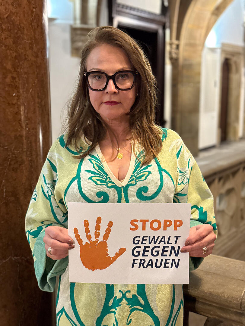 CSU-Stadträtin Ulrike Grimm setzt sich gegen Gewalt an Frauen ein.