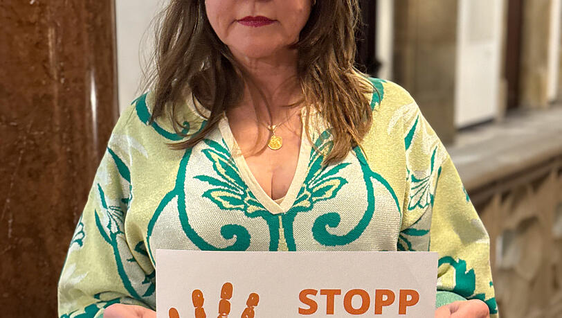 CSU-Stadträtin Ulrike Grimm setzt sich gegen Gewalt an Frauen ein.