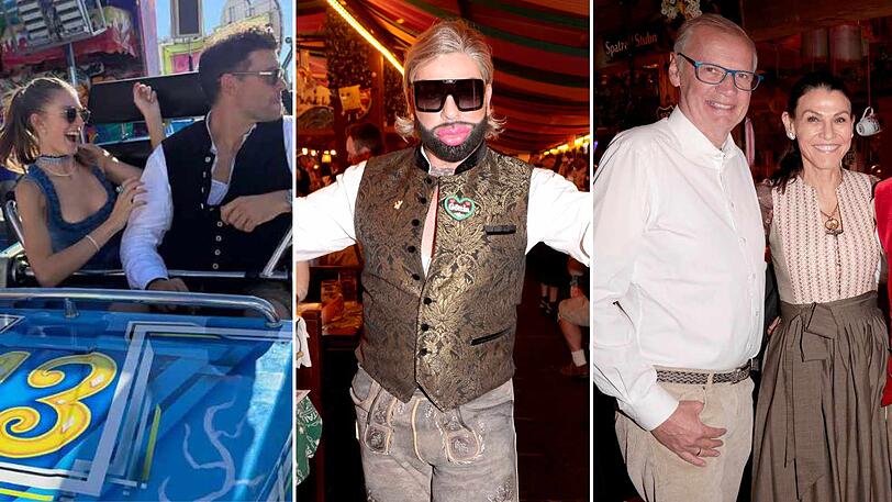 Diese Promis schauten am Sonntag auf der Wiesn vorbei... Diese Promis schauten am Sonntag auf der Wiesn vorbei...