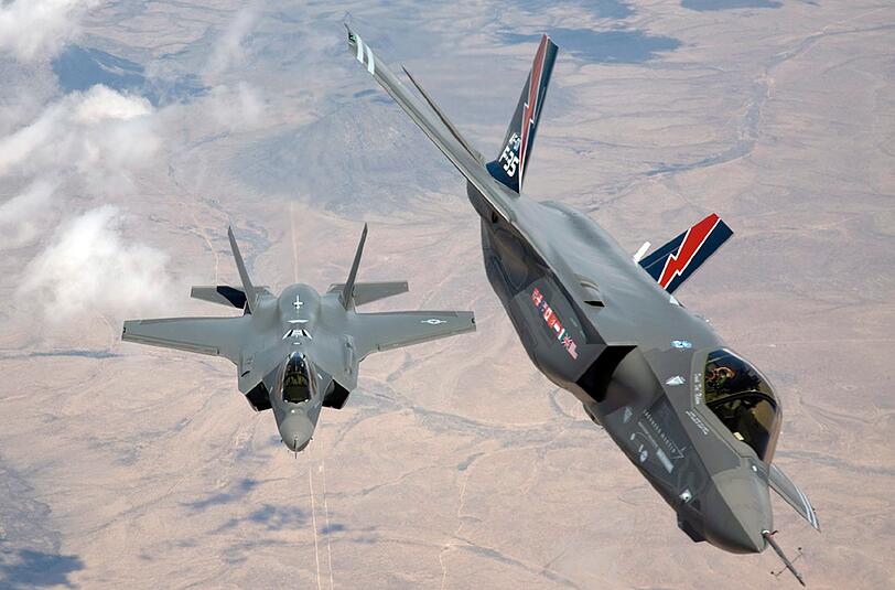 Luftangriff des US-Militärs auf IS-Stellungen (Archivbild)