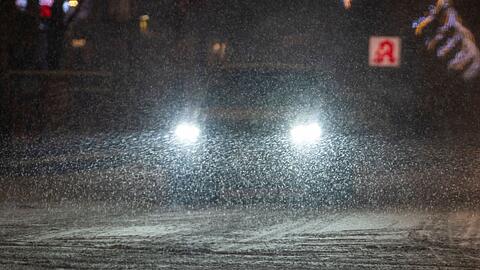 Bei den Gl&auml;tteunf&auml;llen ist es &uuml;berwiegend zu Blechsch&auml;den gekommen. (Symbolbild)