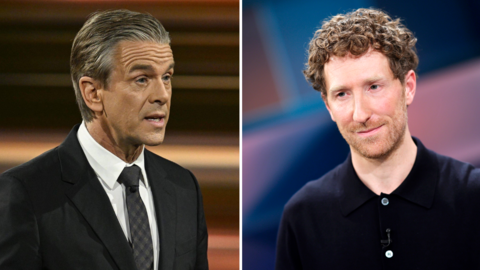 Markus Lanz und Louis Klamroth standen sich im direkten Duell gegen&uuml;ber.