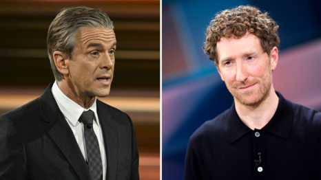 Markus Lanz und Louis Klamroth standen sich im direkten Duell gegen&uuml;ber.