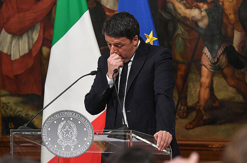 Italiens Ministerpräsident Matteo Renzi.