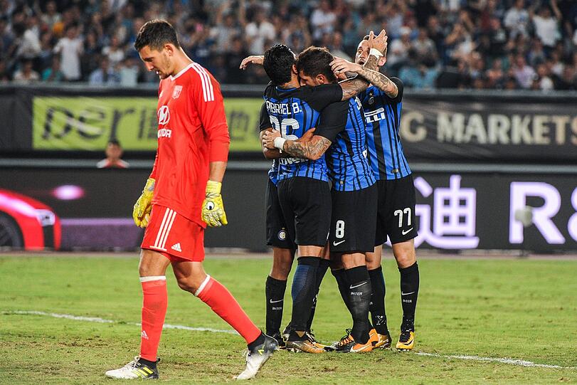 Weitere Bilder vom Test des FC Bayern gegen Inter Mailand.