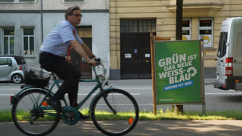 Plakate der Grünen wurden geklaut Plakate der Grünen wurden geklaut