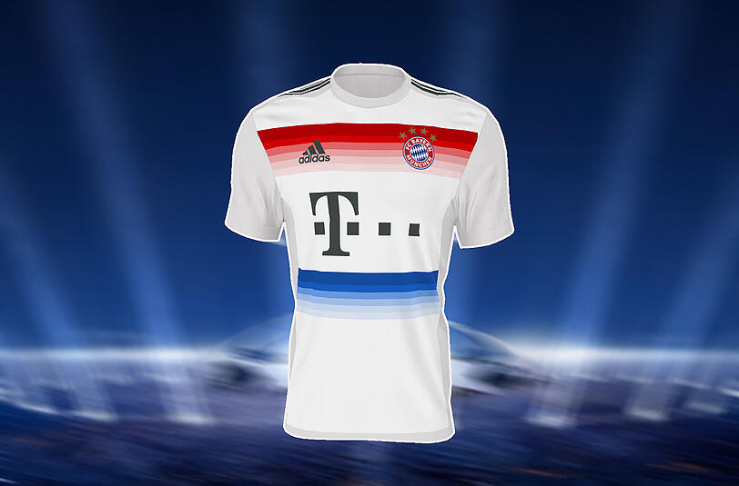 Fans entwerfen Designs für ein Bayern-Trikot: Eines dieser Leiberl wird das Champions-League-Trikot 2017/2018 des Rekordmeisters.