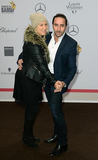 Schauspieler Dieter Landuris und Ehefrau Natascha.
