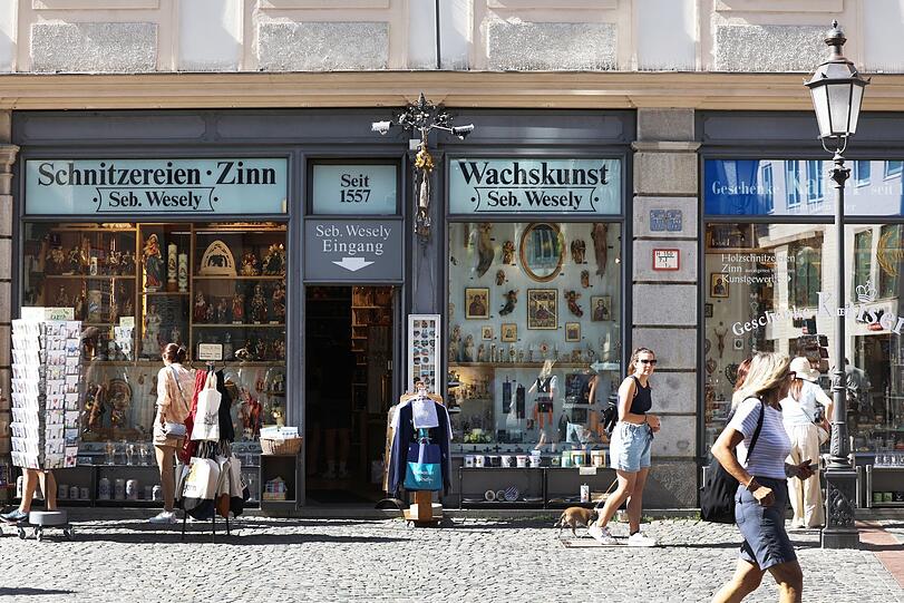 Am Petersplatz: Tradition seit dem Jahr 1557.