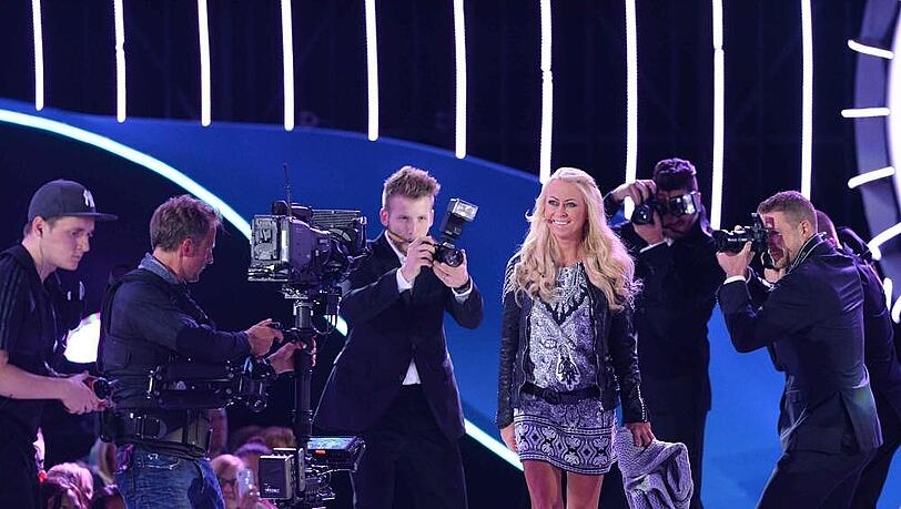 Auch Jenny Elvers hatte in Berlin ihren großen Auftritt Auch Jenny Elvers hatte in Berlin ihren großen Auftritt