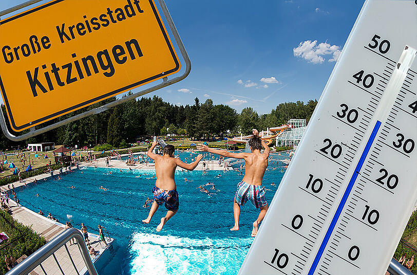Am Freitag wurden im bayerischen Kitzingen 40,3 Grad gemessen. Das ist Rekord in Deutschland!