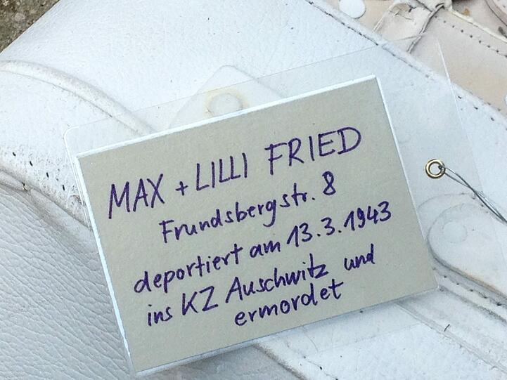 Sie alle haben in der Frundsbergstraße gewohnt, bevor sie in Konzentrationslagern ermordet wurden.