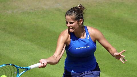 Julia Görges ist beim Rasen-Tennisturnier in Birmingham ins Endspiel eingezogen.