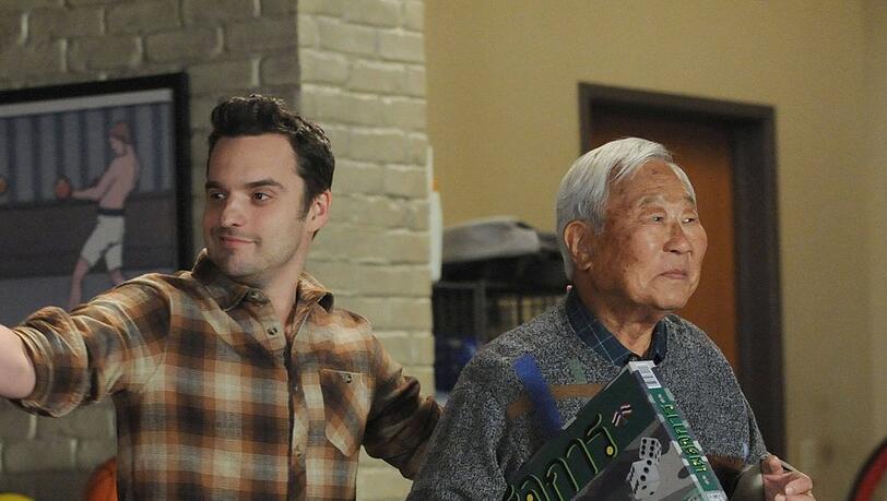 Jake Johnson (l.) mit dem verstorbenen Ralph Ahn in "New Girl".