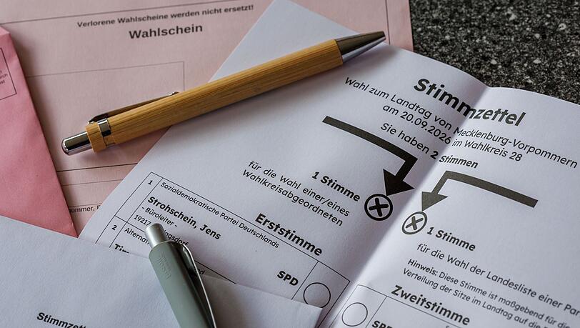 In wenigen Tagen öffnen die Wahllokale in MV für die Landtagswahl. (Symbolbild) In wenigen Tagen öffnen die Wahllokale in MV für die Landtagswahl. (Symbolbild)