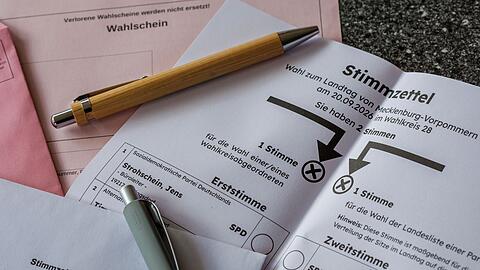 In wenigen Tagen &ouml;ffnen die Wahllokale in MV f&uuml;r die Landtagswahl. (Symbolbild)