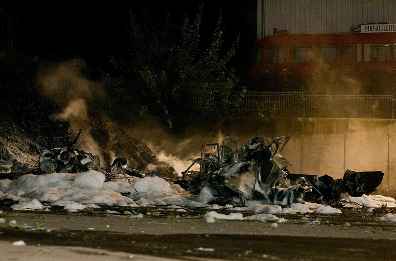 In diesem Flugzeug-Wrack starb der Geschäftsmann aus Pullach.
