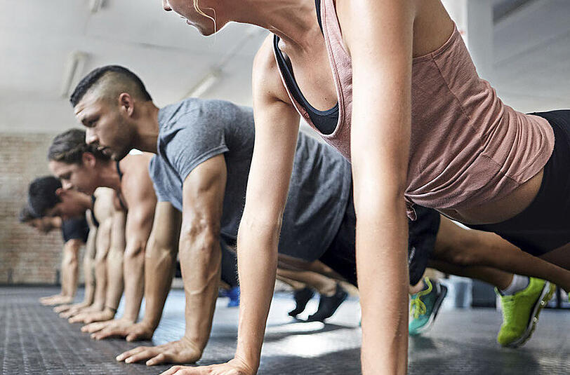 Über 300 Kurse gibt&rsquo;s bei der langen Fitnessnacht.