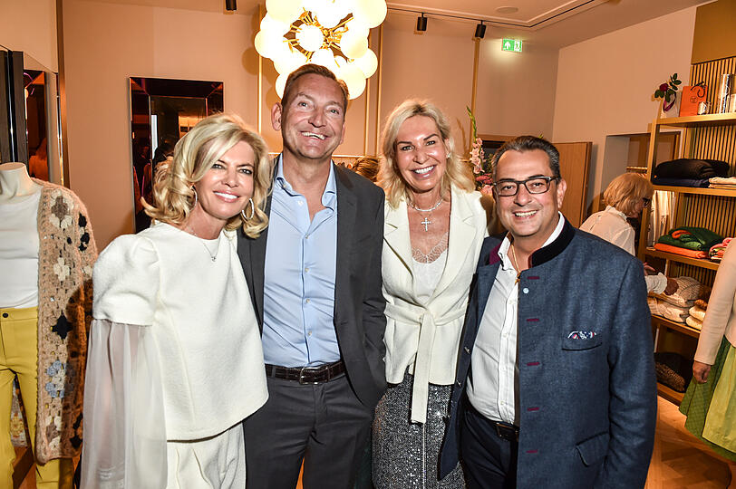 Tanja Ehrmann, Christian Ehrmann, Saskia Greipl-Konstantinidis und Stavros Konstantinidis