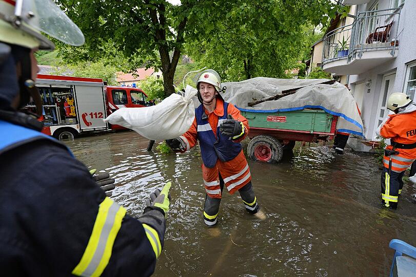 Die Bilder vom Regenchaos in Deutschland im Juni 2013