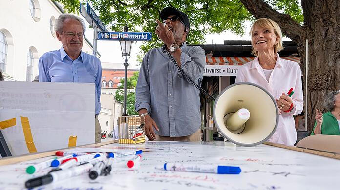 Ude, Williams und Glas gegen Rassismus