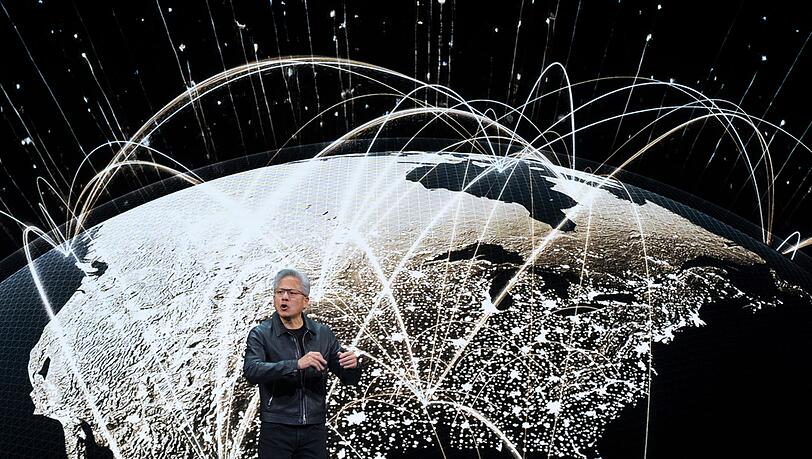 Nvidia-Chef Jensen Huang gelang es, ein gutes Verhältnis zu US-Präsident Donald Trump aufzubauen.