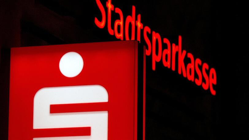 Eine Stadtsparkassen-Filiale. Eine Stadtsparkassen-Filiale.