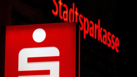 Eine Stadtsparkassen-Filiale.