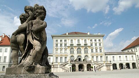 Win wunderbarer Anblick: Das Schloss Nymphenburg.