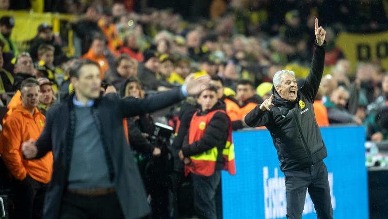 Bayern-Trainer Niko Kovac (l) oder BVB-Coach Lucien Favre (r): Einer wird erstmals Meistertrainer werden. Bayern-Trainer Niko Kovac (l) oder BVB-Coach Lucien Favre (r): Einer wird erstmals Meistertrainer werden.