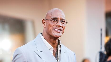 Kein "Rock" mehr: Dwayne Johnson in Venedig.