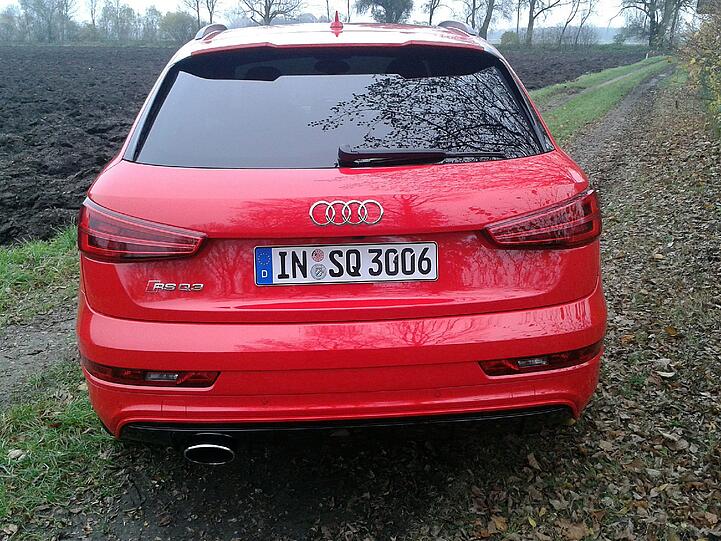 Das sportliche Top-Modell der gerade aufgefrischten Q3-Baureihe: der RS mit jetzt 340 PS.
