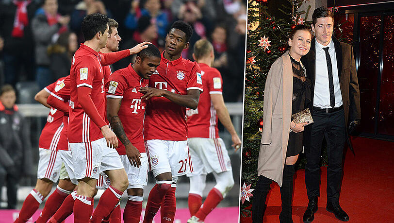 Erst der Kantersieg gegen den VfL Wolfsburg, danach die Weihnachtsfeier im Nobel-Restaurant. Es läuft beim FC Bayern. Erst der Kantersieg gegen den VfL Wolfsburg, danach die Weihnachtsfeier im Nobel-Restaurant. Es läuft beim FC Bayern.