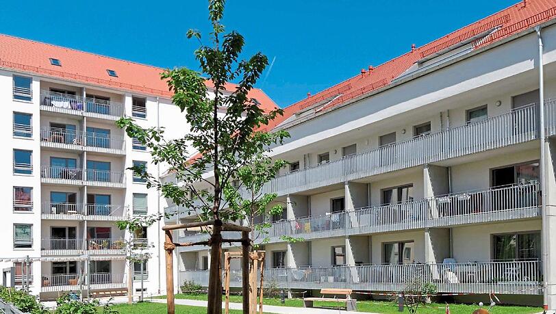 Bei der Gewofag, hier eine Anlage in der Kohlrauschstraße, gibt es sie noch: günstige Wohnungen. Doch insgesamt sieht es damit im Stadtgebiet düster aus. Bei der Gewofag, hier eine Anlage in der Kohlrauschstraße, gibt es sie noch: günstige Wohnungen. Doch insgesamt sieht es damit im Stadtgebiet düster aus.