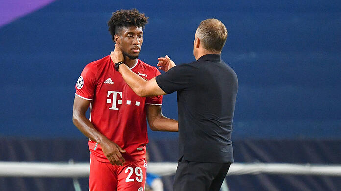 Triple-Held Kingsley Coman wird den Bayern gegen Schalke fehlen.