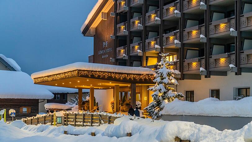 Winterstimmung im Montafon.