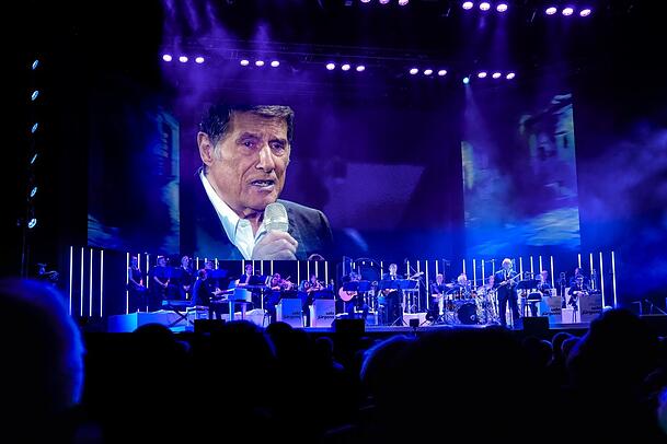 Bei der "Da Capo Udo Jürgens"-Premiere im November in Berlin. Bei der "Da Capo Udo Jürgens"-Premiere im November in Berlin.
