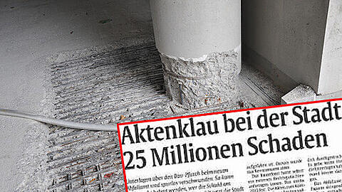 Aktenklau: So berichtete die AZ am 14. Oktober....