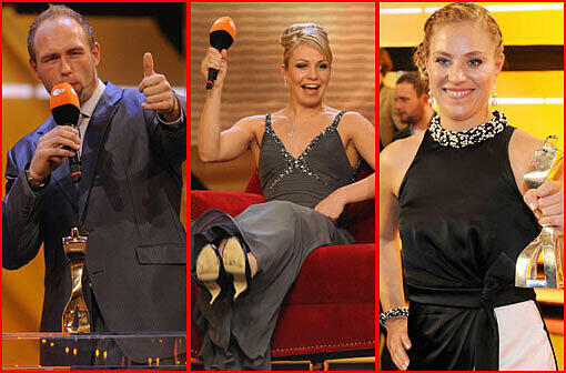 Harting, Neuner, Kerber: Die Bilder von der Wahl zu den Sportlern des Jahres 2012