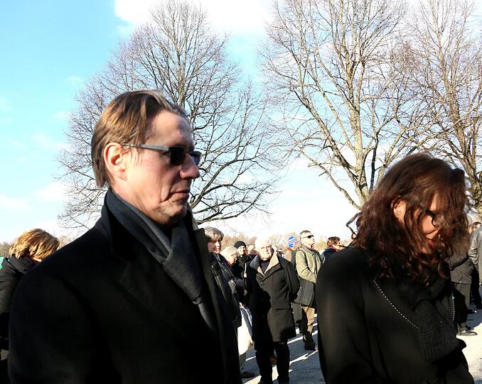 Trauer um Dieter Hildebrandt - Bilder von der Trauerfeier.
