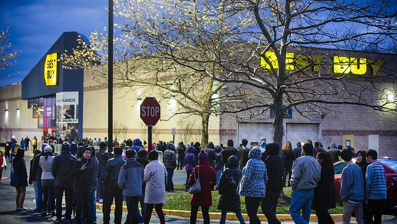 Der "Black Friday" ist der umsatzstärkste Tag in den USA Der "Black Friday" ist der umsatzstärkste Tag in den USA