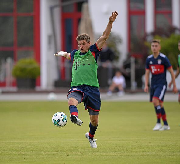 Die Bilder vom Trainingsauftakt der Bayern.