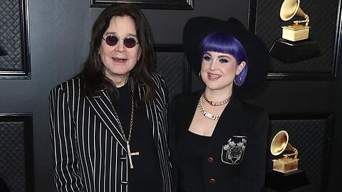 Ozzy Osbourne und Tochter Kelly bei den Grammy Awards 2020.