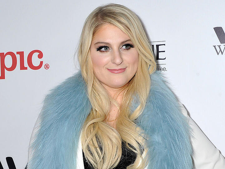 Das "Wunderkind" Meghan Trainor bei ihrer Album-Release-Party
