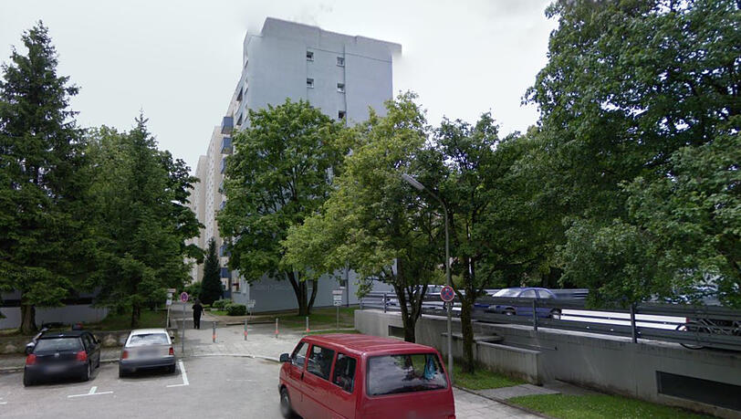 In diesem Hochhaus in der Immenstadter Straße kam es zum Brand. In diesem Hochhaus in der Immenstadter Straße kam es zum Brand.