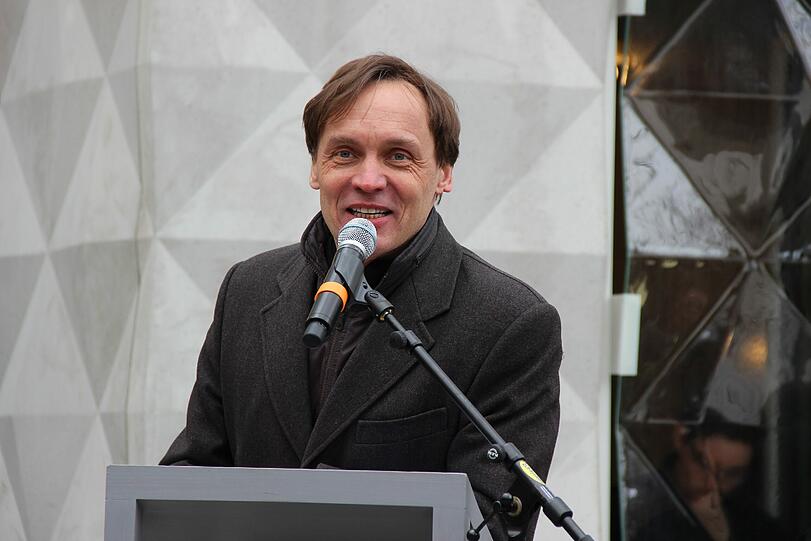 Architekt Wolfgang Lorch: "Das Gebäude ist eine Antwort auf die architektonische Umgebung."